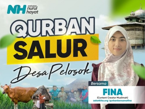 Qurban Salur Desa Pelosok Bersama Fina