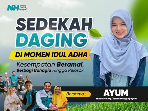 Sedekah Daging di Hari Qurban Bersama Ayum